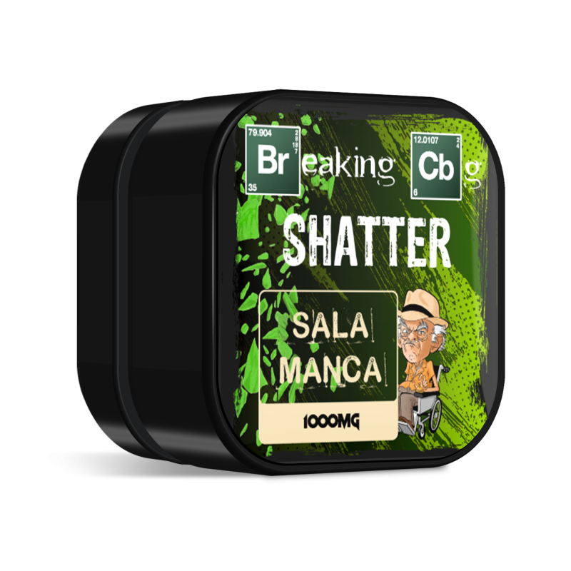 Salamanca Breaking CBG Shatter - 1g