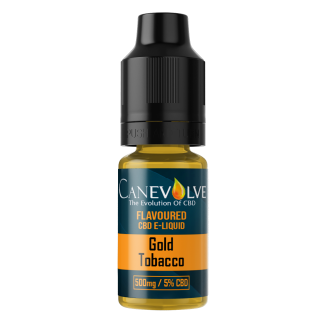 Gold Tobacco - Flavoured CBD E-Liquid - 10ml