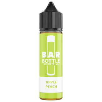 Apple Peach Bar Bottle Shortfill | Premium Vape Juice