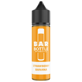 Strawberry Banana Bar Bottle Shortfill | Premium Vape Juice