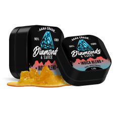 Indica Blend: Diamonds & Sauce Full Spectrum (1.5g)