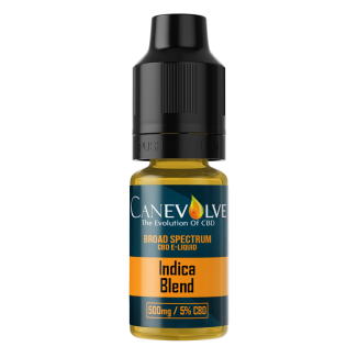 Indica Blend - Broad Spectrum - Terpene Infused - 10ml - CBD E-LIQUID