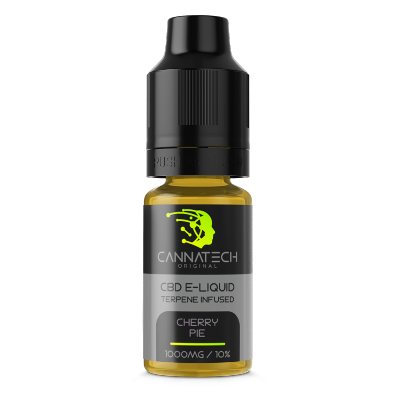 Cherry Pie - CANNATECH 10ML TERPENE INFUSED CBD E-LIQUID Cherry Pie - CANNATECH 10ML TERPENE INFUSED CBD E-LIQUID