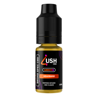 Headband - Lush CBD 10ml Terpene Broad Spectrum CBD E-liquid