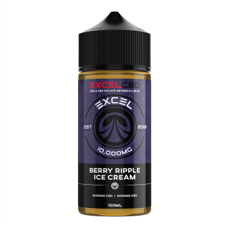 Berry Ripple CBD/CBG E-Liquid (10,000mg) | Excel CBD