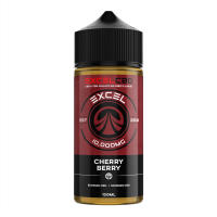 Cherry Berry Excel CBD 10,000mg CBD/CBG E-Liquid (120ml)