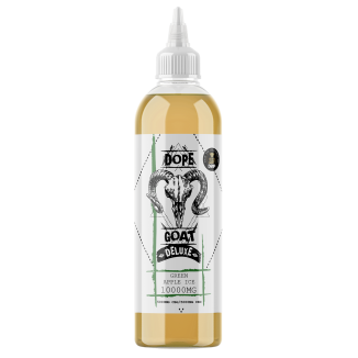 Green Apple Ice Dope Goat Deluxe 10k CBD/CBG E-Liquid