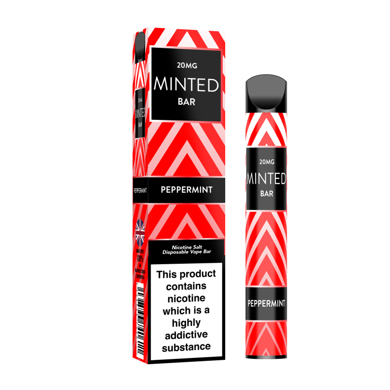 Peppermint Minted Bar Disposable 20mg