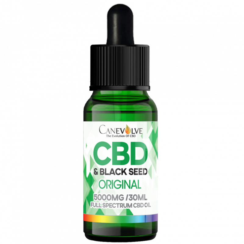 Original 5000mg Cbd And Black Seed Oil Tincture 30ml